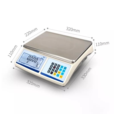 จอ LCD เครื่องชั่งนับดิจิตอล เครื่องชั่งอุตสาหกรรมอิเล็กทรอนิกส์