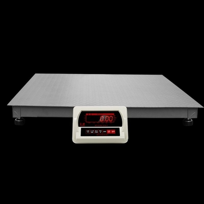 เครื่องชั่งแบบตั้งพื้นสแตนเลส 220V โครงชั่งน้ำหนักคู่เกรดอุตสาหกรรม