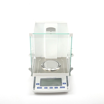 0.00001g 0.01mg เครื่องชั่งแบบแม่นยำพร้อม LCD Electronic Balance Laboratory