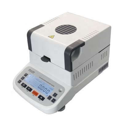 เครื่องวิเคราะห์ความชื้นในเมล็ดข้าวสาลีแบบดิจิตอล Lab ความแม่นยำสูงฐานอลูมิเนียม