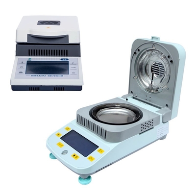 Lab Digital Grain Moisture Meter เครื่องวัดความชื้นแบบฮาโลเจน Stainless Steel Chamber