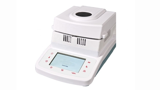 เครื่องวิเคราะห์ความชื้นฮาโลเจนในห้องปฏิบัติการพร้อมหน้าจอสัมผัสสี LCD