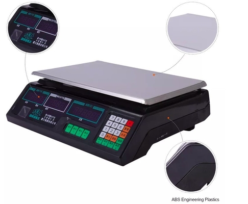 เครื่องชั่งอิเล็กทรอนิคส์ชั่งน้ำหนัก 30KG เครื่องชั่งนับ LED High Definition